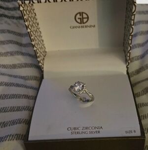 Giani Bernini Silver Cubic Zirconia Ring